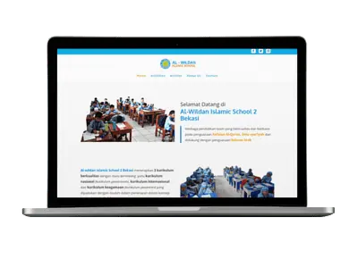 Jasa Website Sekolah Banyuwangi - alwildanbekasi sch id