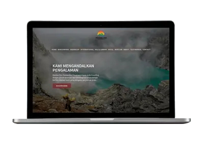 Jasa Website Banyuwangi - pesonaijentour